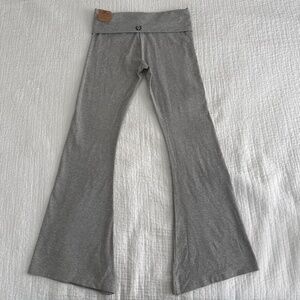 Victoria Secret PINK NWT Flare Foldover Pants Size M Short Length